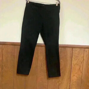 Talbots 10P Slim Ankle Black Pants